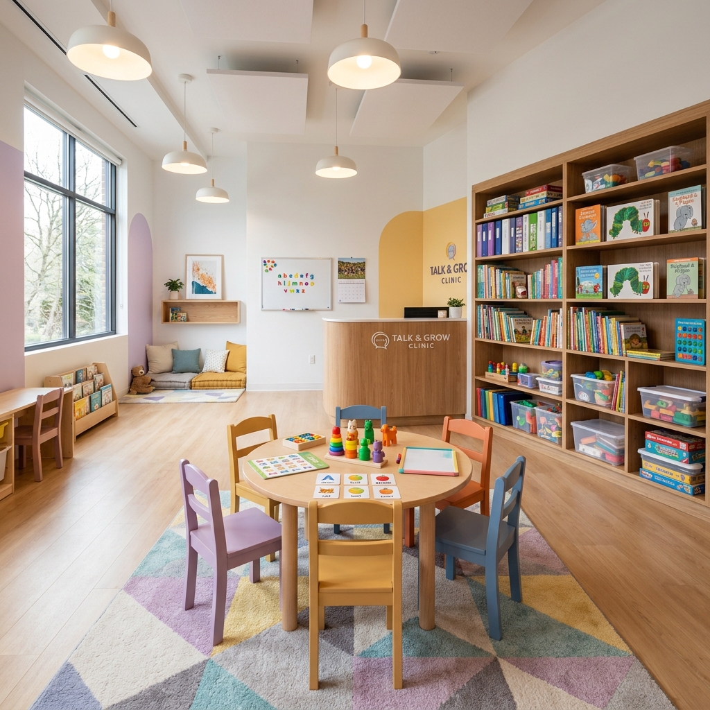 Minikler Konuşuyor Klinik İç Mekan
